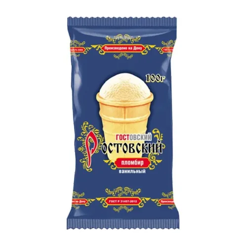 Мороженое Стакан Пломбир ванильный