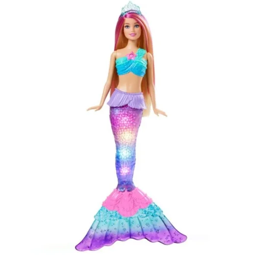 Сверкающая русалочка Barbie  Кукла Mattel HDJ36 
