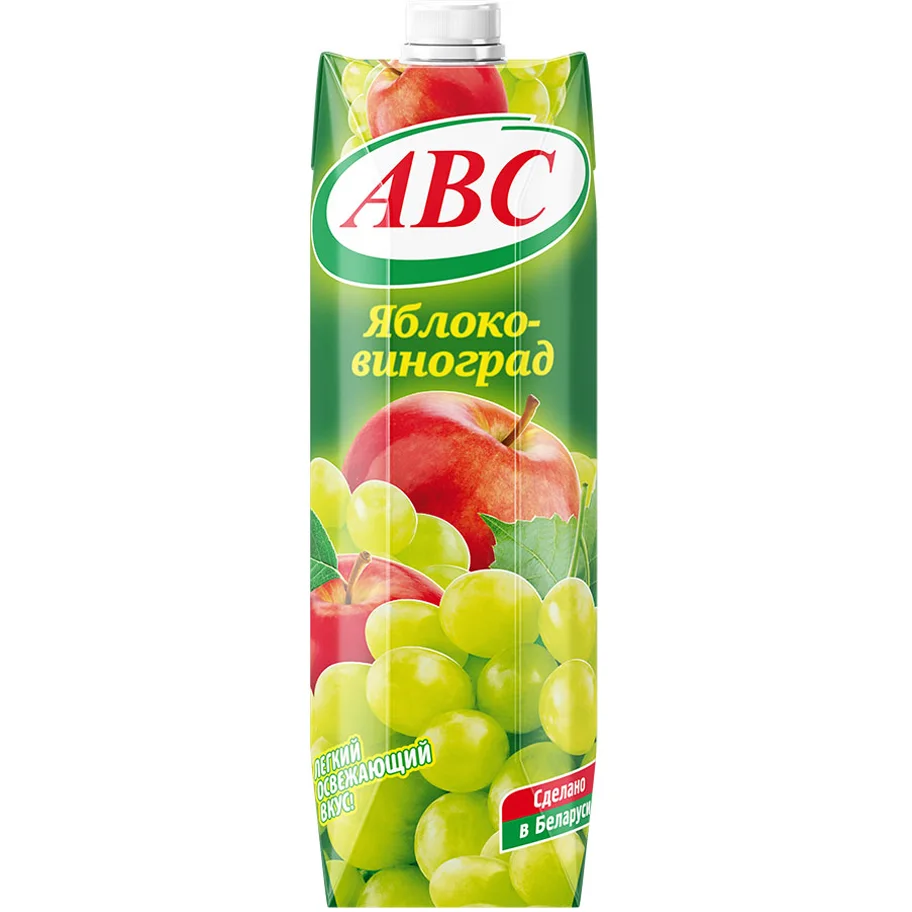 Напиток сокосодержащий Яблоко-виноград АВС