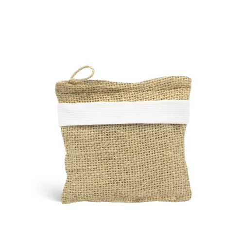 Jute washcloth with natural soap "Wine"