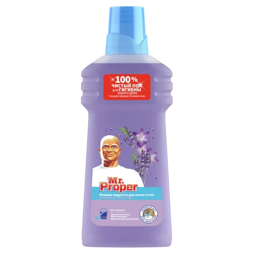 Detergent Mr.Proper Freshness Ambreat Pur Lavender calm 500 ml.