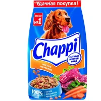 Корм для собак CHAPPI Сытный мясной обед Мясное изобилие