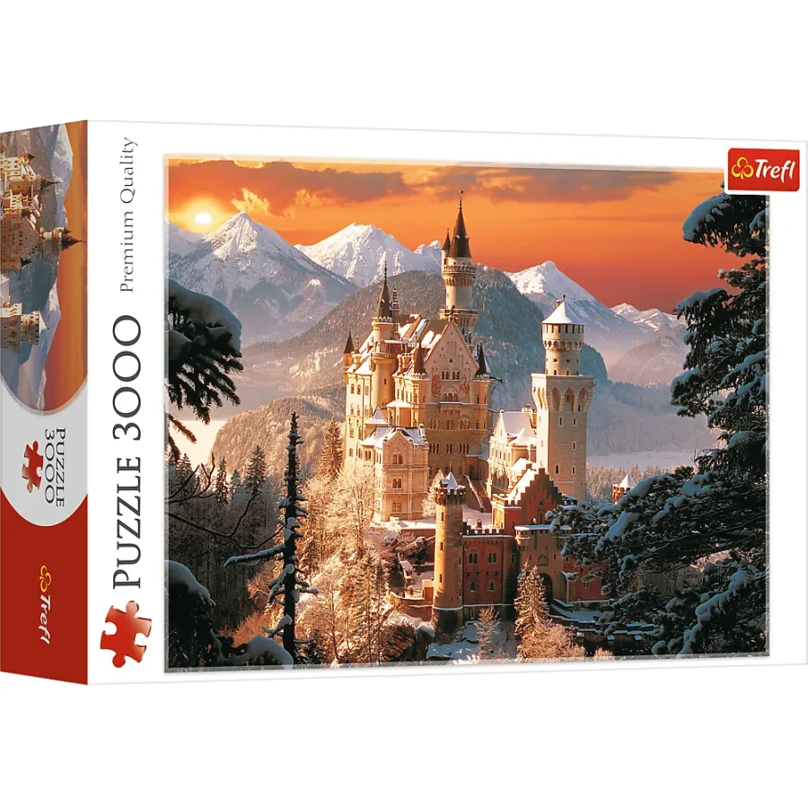 Neuschwanstein Castle in Winter Puzzle Trefl 33025