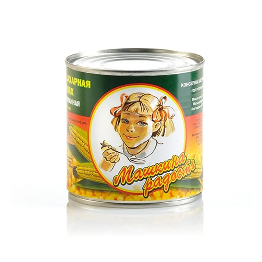 Corn sugar canned GOST in / s Mashkina joy