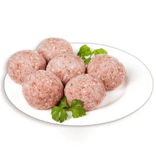 Meatballs with rice and beef