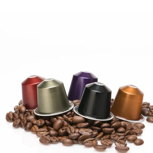 Coffee in capsules, drip packages