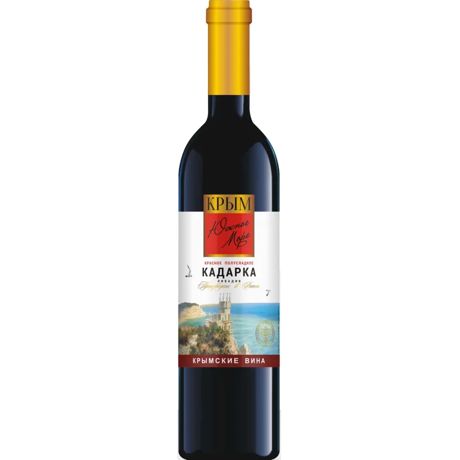 Wine table semi-sweet red «Katar Livadia» 12% 0.7