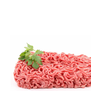 Minced meat, by-products