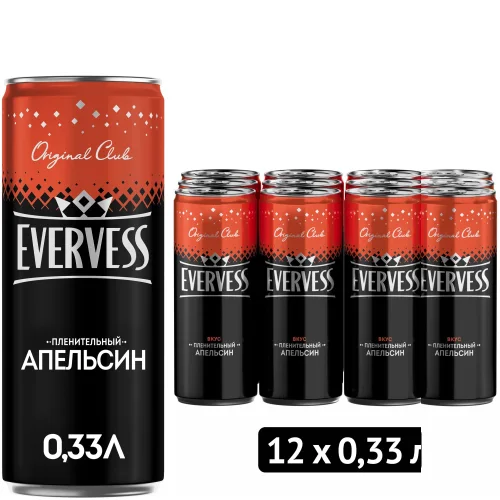  Evervess Апельсин  0.33л
