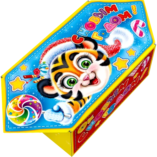 New Year''''s gift candy tiger premium