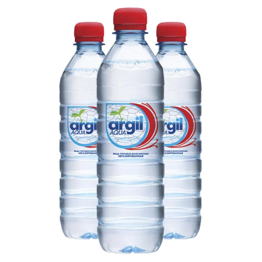 Вода  природная негазированная "Argil" 1,0л пэт 9 шт.