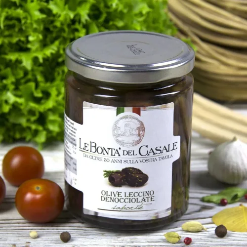 Olives LE BONTA' DEL CASALE with Herbs and Spices(without bone) 314ml