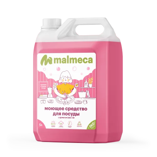 Dishwashing detergent with the aroma of Bubble Gum Malmeca 5l