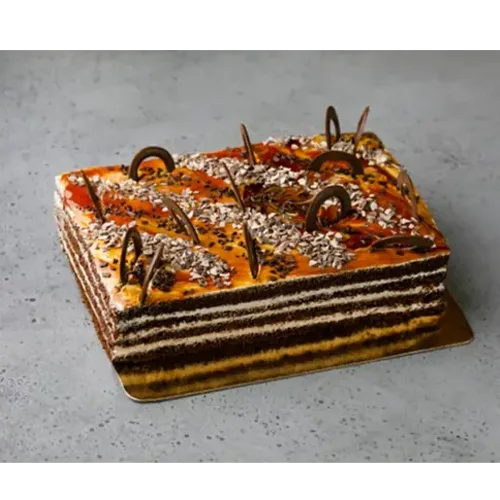 Торт шоколодно-карамельный