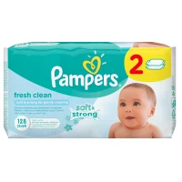 Детские влажные салфетки Pampers  Baby Fresh Clean, 128 шт.