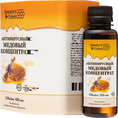 Antiviral honey concentrate