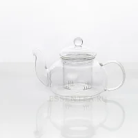 Стеклянный чайник со стеклянной колбой 600 мл