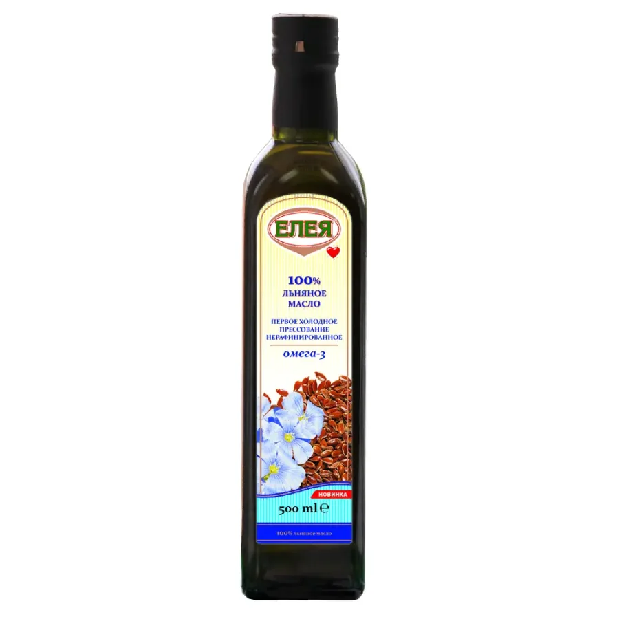 Linen oil "Ely" cold spinning, 500ml