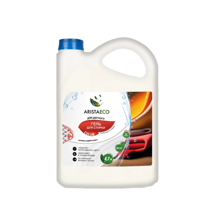 AristaECO washing gel 4.7 liters for colored fabrics