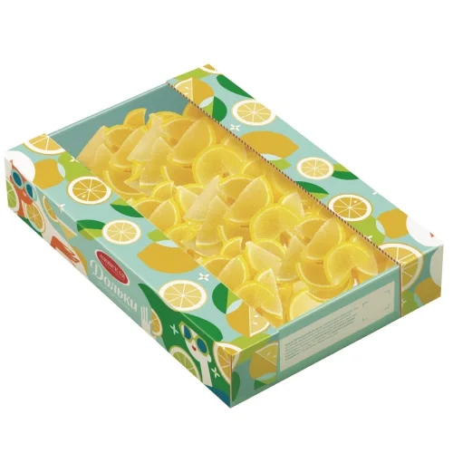 Jelly marmalade Slices with lemon flavor