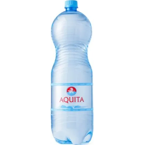 Drinking water purified by TM Aquita 1.5 l gas