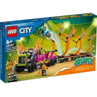 LEGO City Stuntz Stunt Truck and Ring of Fire Test 60357