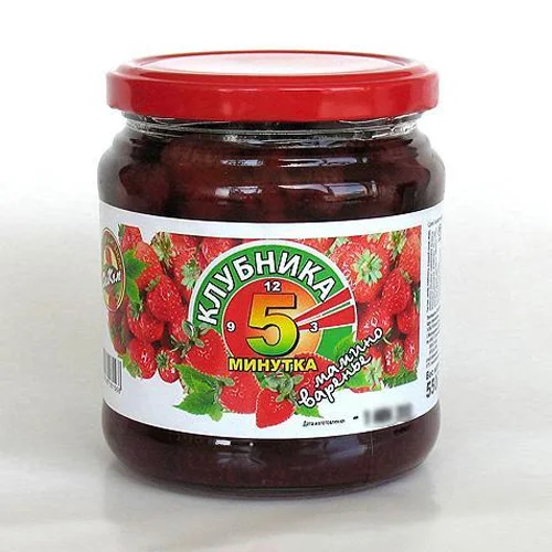 5-minute strawberry jam 550g