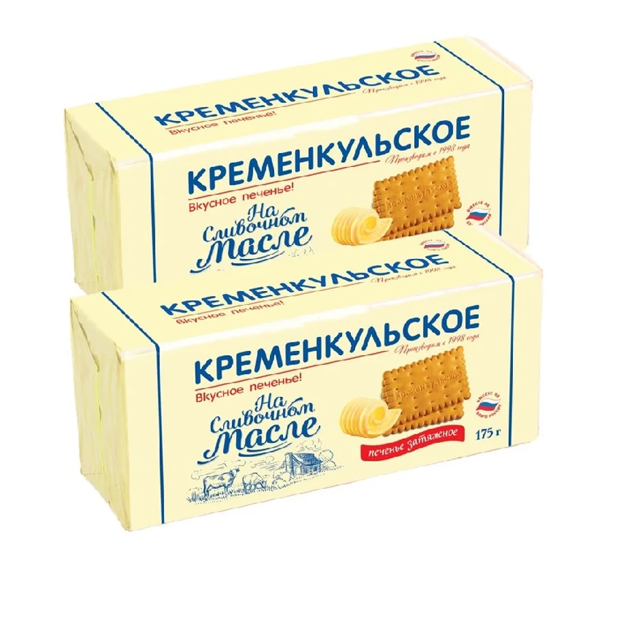 Long-lasting cookies "Kremenkul in butter" 