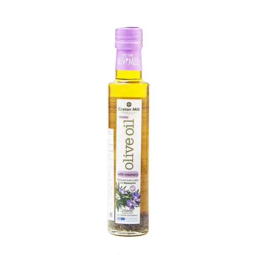 Olive oil E. V. with rosemary CRETAN MILL 0.25l