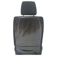 Seat protection PVC black edging, R-r 68*45cm