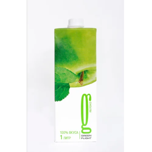 Green Flight Juice Apple Lighted 1l