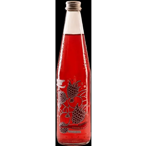 Non-alcoholic drink «With the taste of cranberries and raspberries«