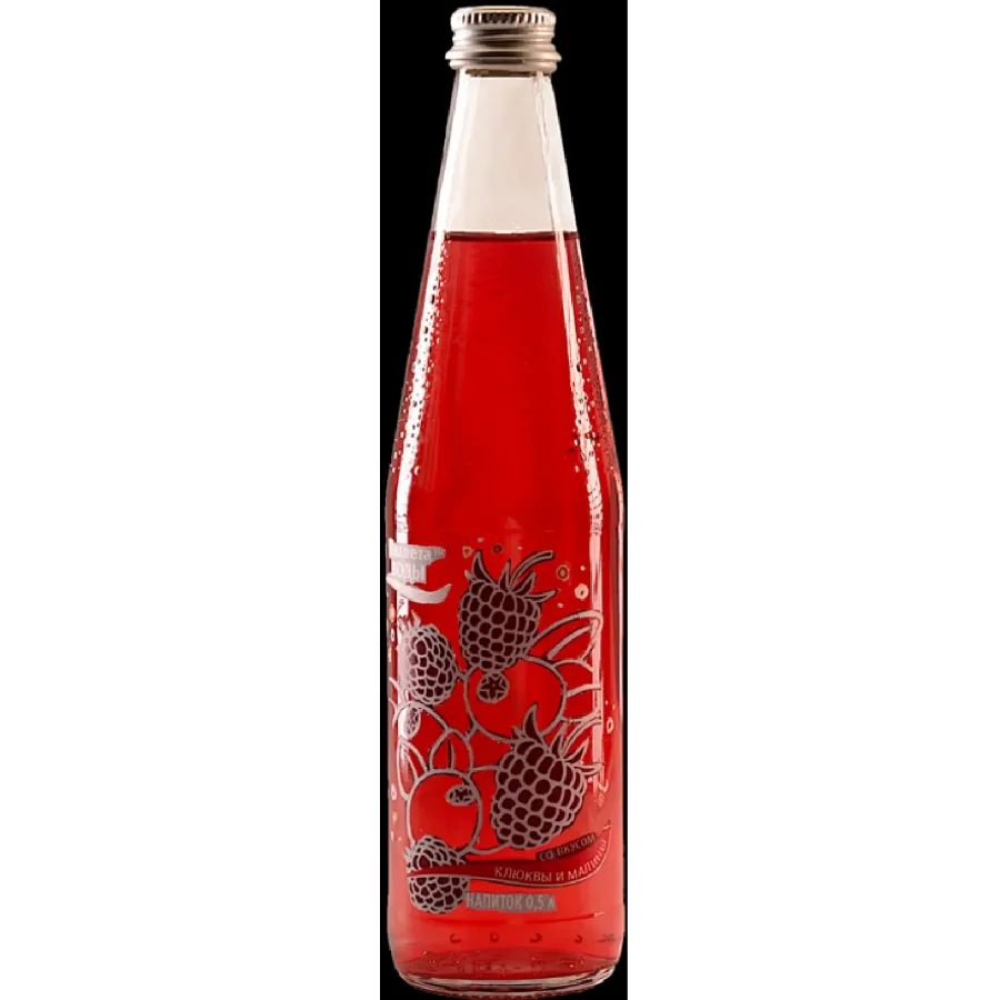 Non-alcoholic drink «With the taste of cranberries and raspberries«