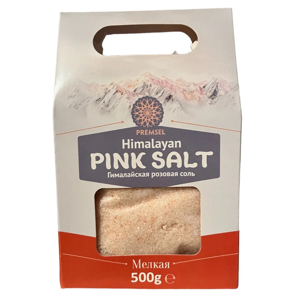 Himalayan PINK SALT Гималайская розовая соль мелкая (помол №1)