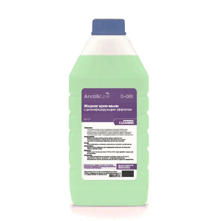 Liquid cream-soap with the disinfectant effect «M-081» 1kg