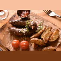 Venison Sausages for frying venison in/at 5 pcs / 0.6kg