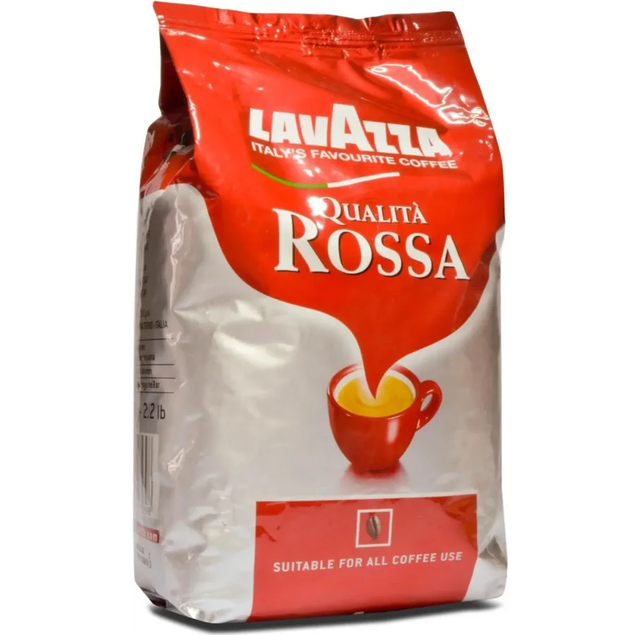 Coffee in the grains of Lavazza Kuolita Ross