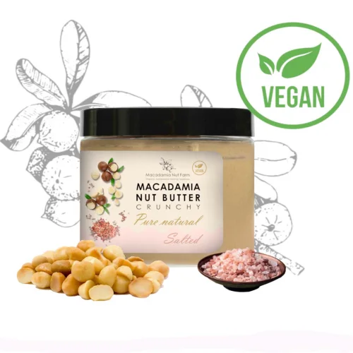 Paste Nut Macadamia Premium Natural and Salted Gentle, Sahara