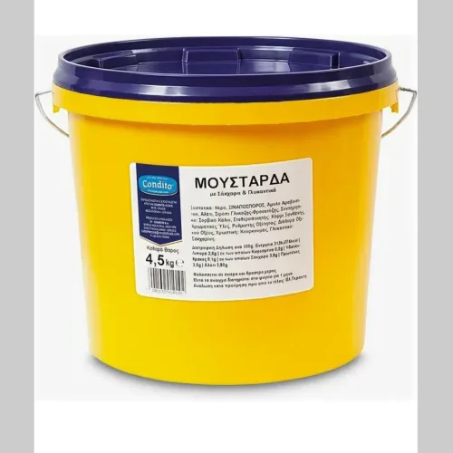 Горчица классическая мягкая 4500г CONDITO
