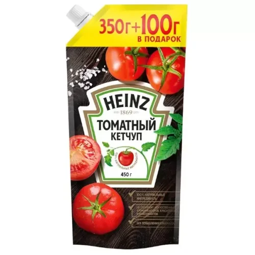 HEINZ Tomato Ketchup, 450g d/n
