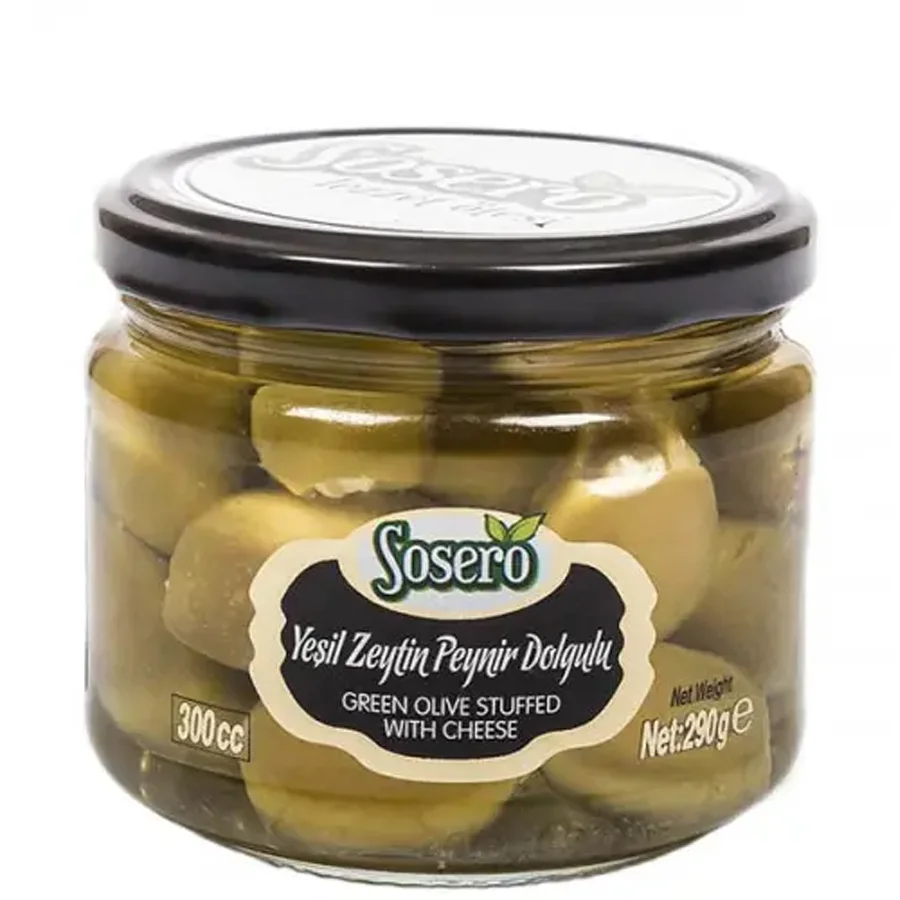 Оливки фаршированные сыром (пастеризованные)