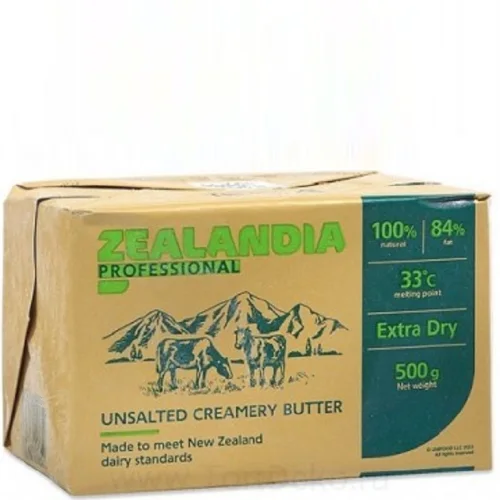 Butter, 84%, "Zealandia Professional", Russia, 500 g