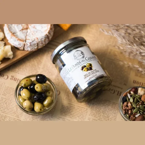 Olives and Olives LE BONTA' DEL CASALE pitted 314ml
