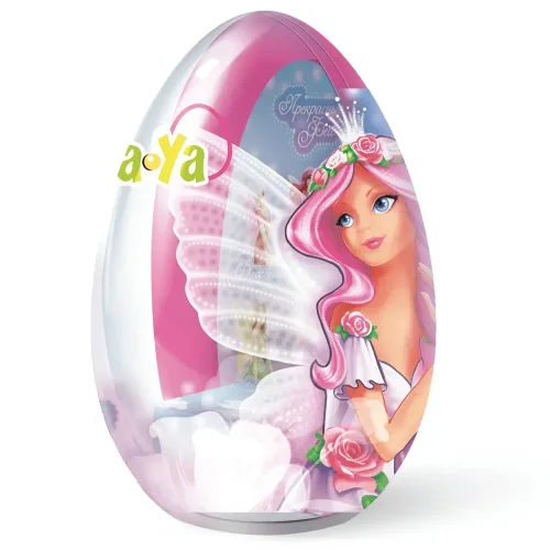 Dragee sugar in ya-ya capsule XXL with toy beautiful fairies