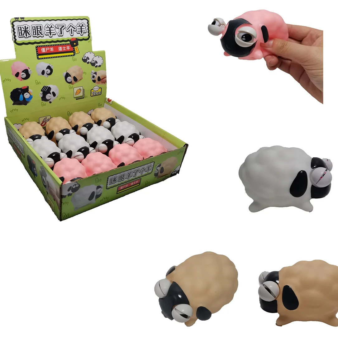 Antistress toy Animal eyeballs / Animals – Mobile eyes / Bug-eyed in assortment    