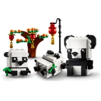 Конструктор LEGO BrickHeadz Панды на китайский Новый год 40466