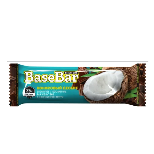 Base Bar Desert Line Bar with Coconut Dessert Taste, 50g