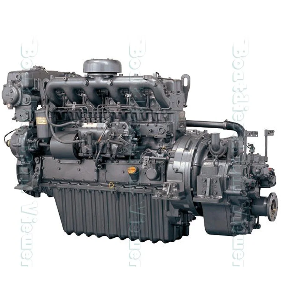 Судовой дизельный двигатель Yanmar 6CH-HTE3 мощностью 170 л.с. Встроенный двигатель