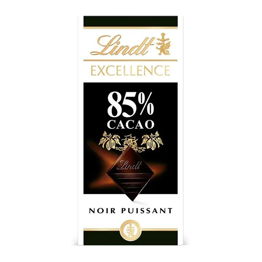 EXCELLENT dark chocolate 85% cocoa