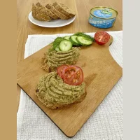 Vegetarian pate from vegetable meat with fish flavor 110g